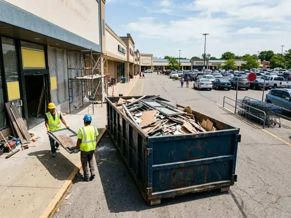 retail-store-renovation-debris-003 — frequently asked questions, Roll-off Dumpster Rentals in Lindenwold, NJ